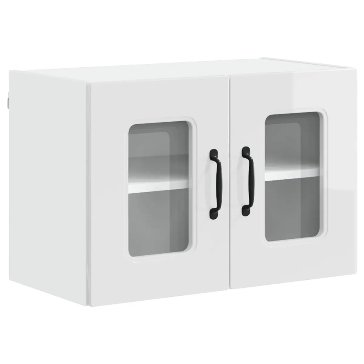 Kitchen Dishwasher Panel High Gloss White Engineered Wood Cabinet Storage