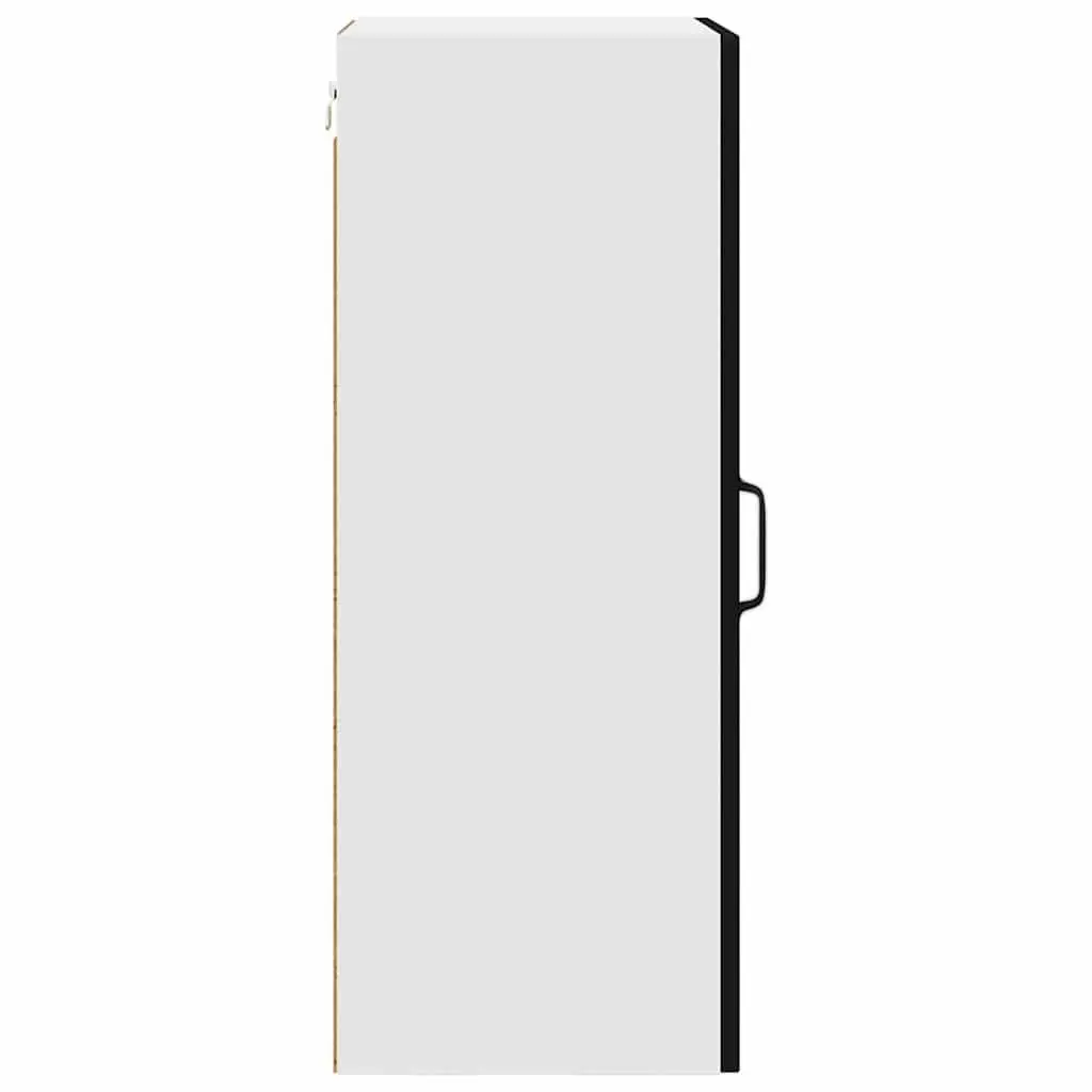 Dishwasher Panel Kitchen Cabinet Black Engineered Wood Storage Cupboard