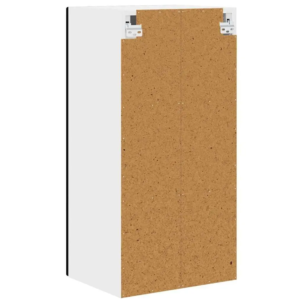 Black Kitchen Dishwasher Panel Cabinet 40x31x80cm Engineered Wood Storage Unit