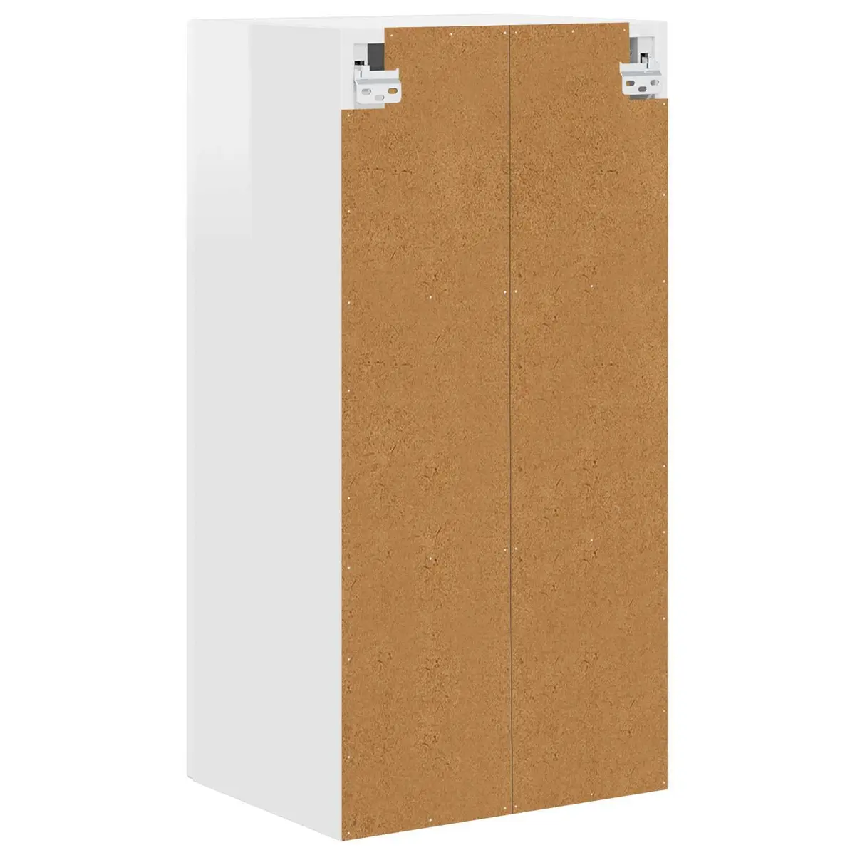 High Gloss White Kitchen Cabinet Storage Engineered Wood 40x31x80 cm