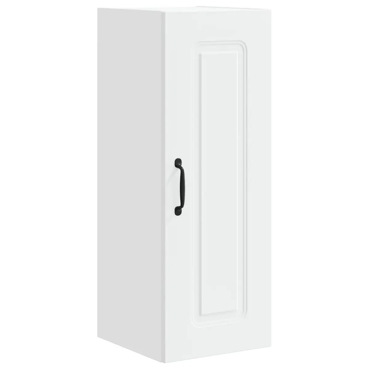 Kitchen Cabinet White Engineered Wood Storage Unit 30x31x80cm