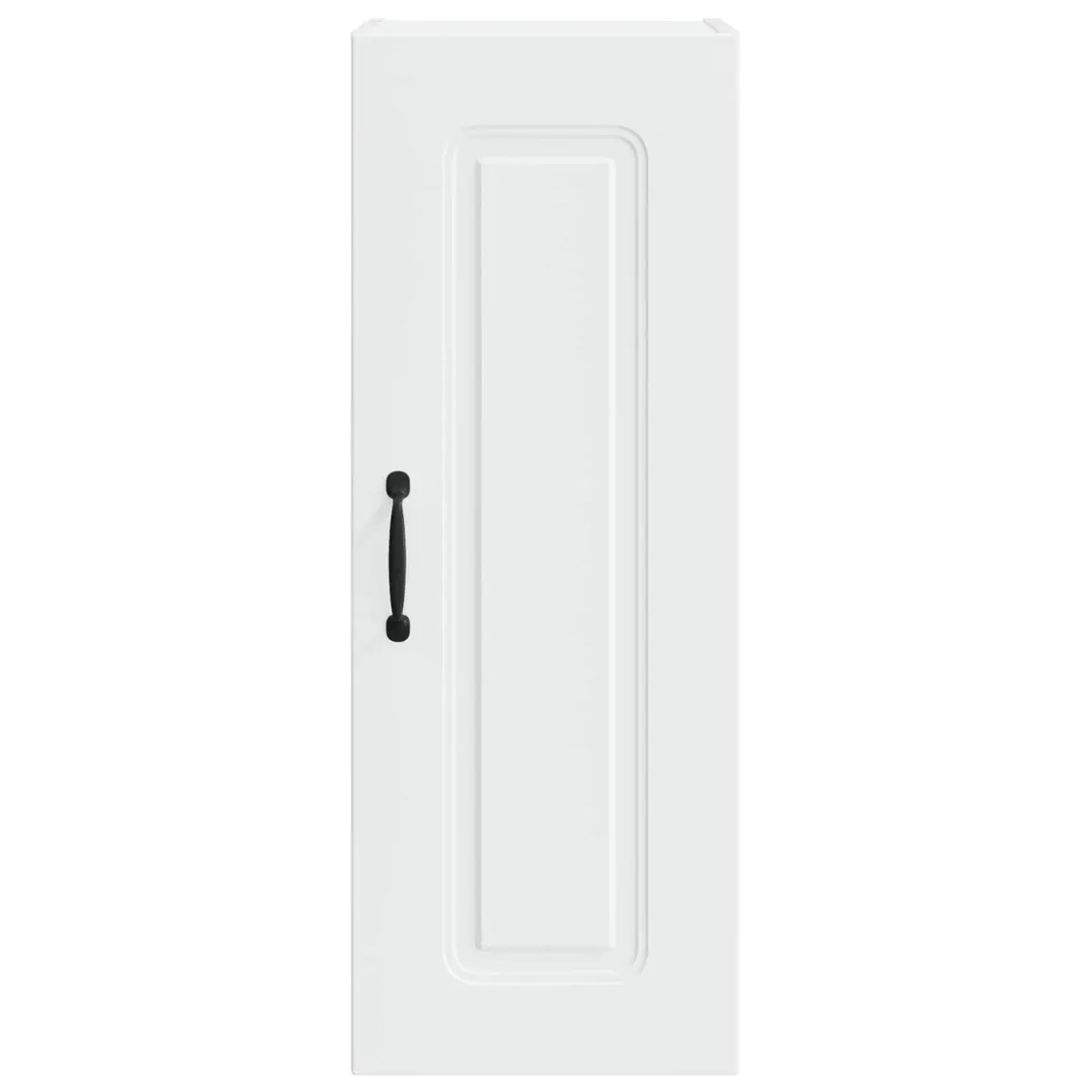 Kitchen Cabinet White Engineered Wood Storage Unit 30x31x80cm