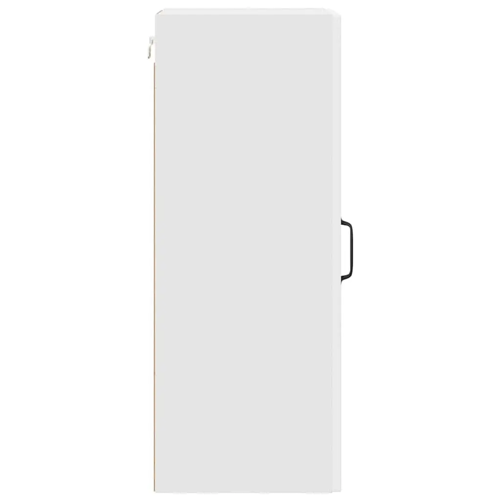 Kitchen Cabinet White Engineered Wood Storage Unit 30x31x80cm