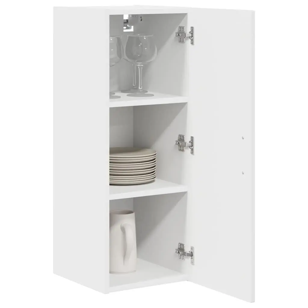 High Gloss White Dishwasher Panel Cabinet Storage Furniture 30x31x80cm Engineered Wood for Kitchen Use