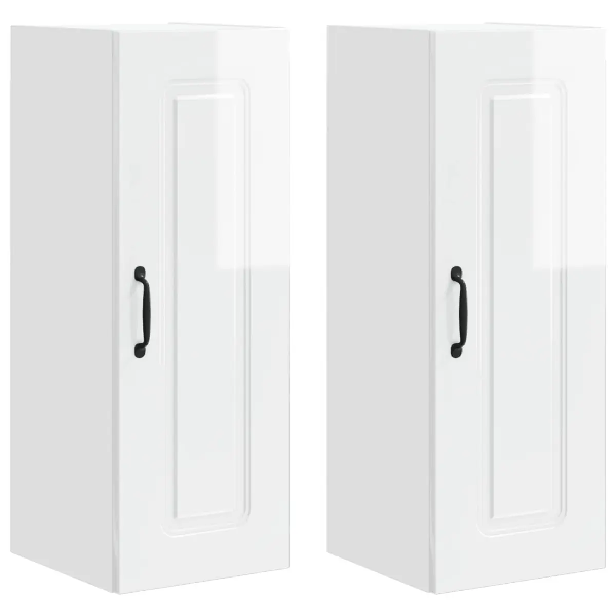 High Gloss White Kitchen Storage Cabinet