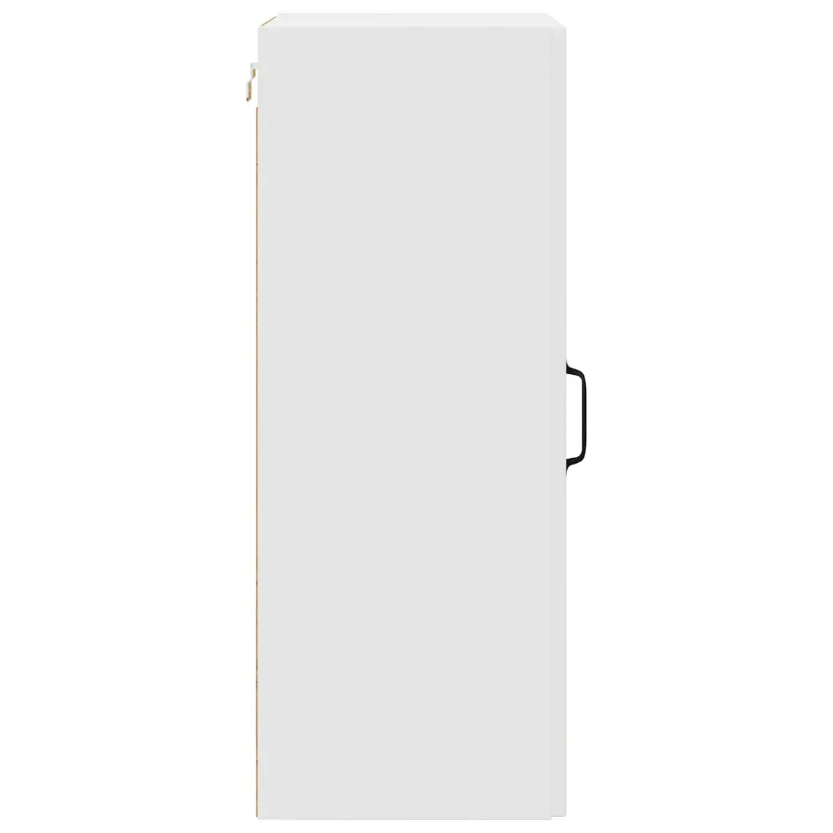 White Engineered Wood Dishwasher Panel Kitchen Cabinet Storage Organizer