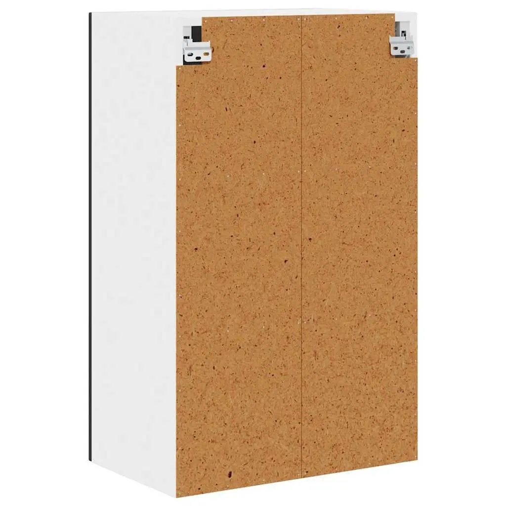 Kitchen Cabinet Storage Unit Black Engineered Wood 50x31x80cm