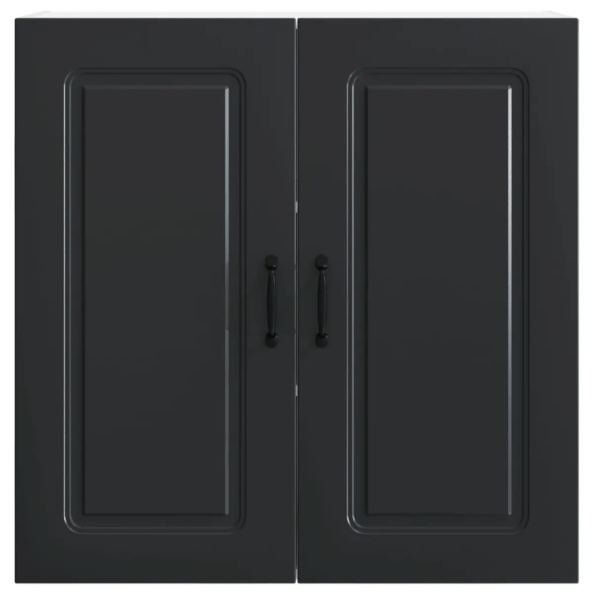 Dishwasher Panel Kitchen Cabinet Black 80x31x80cm