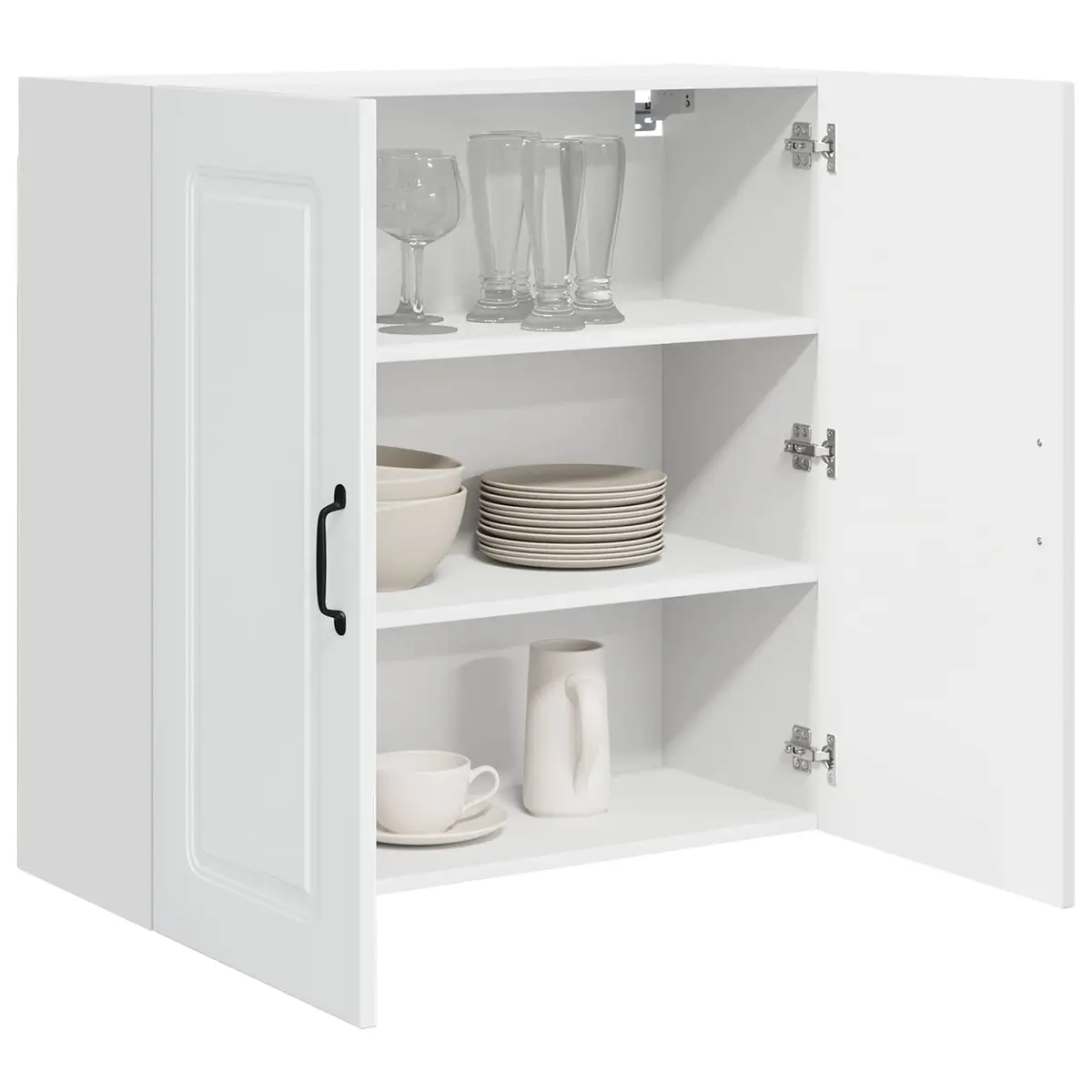 Dishwasher Panel Kitchen Cabinet High Gloss White Storage Cupboard 80x31x80cm