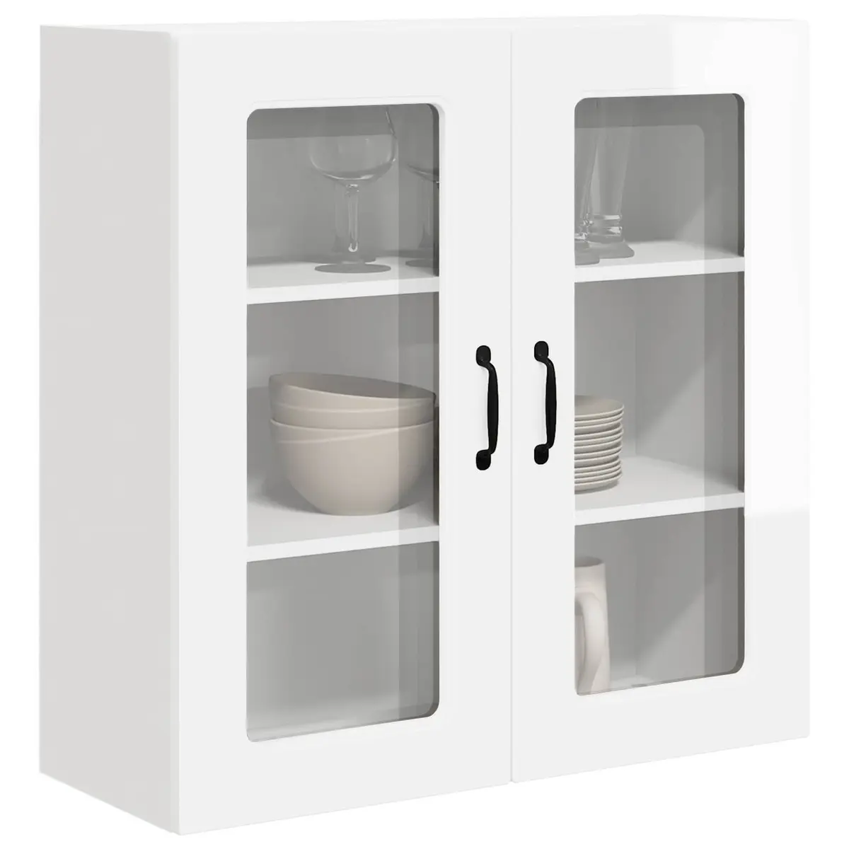 Dishwasher Panel Kitchen 80 x 31 x 80 cm High Gloss White