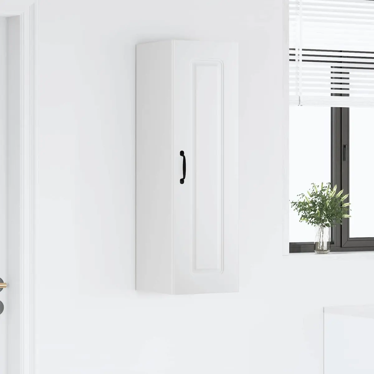 Kitchen Cabinet Dishwasher Panel White Engineered Wood 30 x 31 x 100 cm