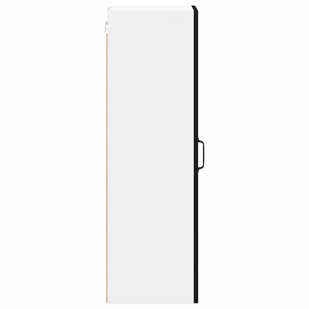 Engineered Wood Black Kitchen Cabinet with Specifics