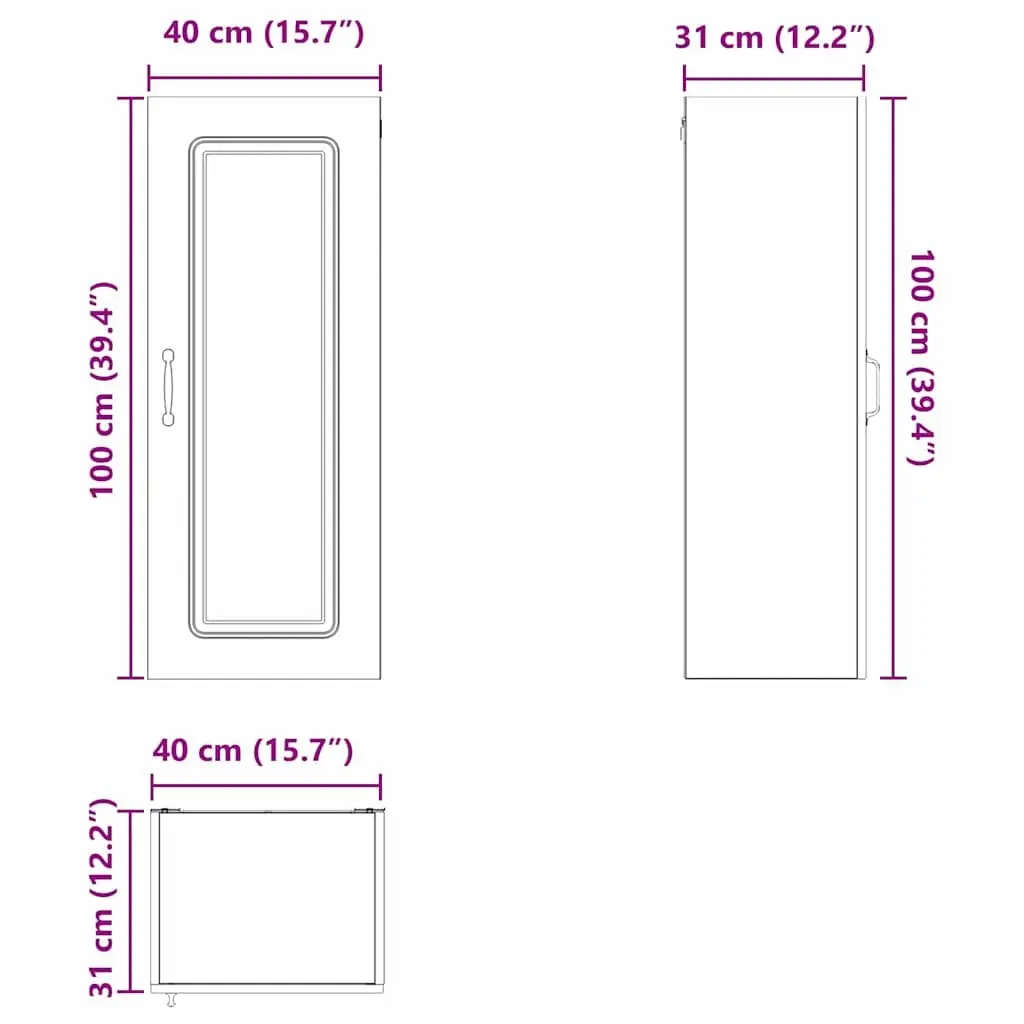 Kitchen Dishwasher Panel Cabinet White Engineered Wood Storage Organiser