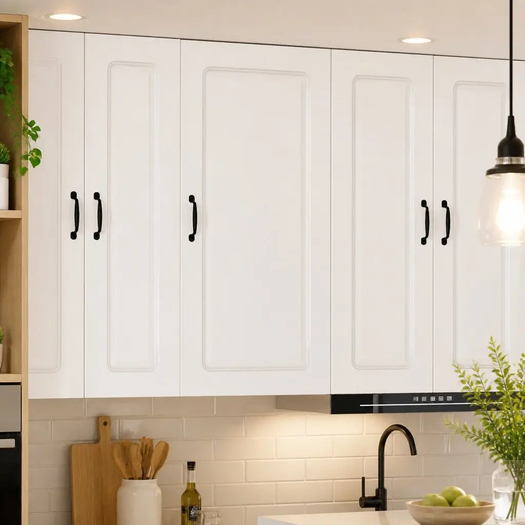 Dishwasher Panel Kitchen Cabinet High Gloss White 50x31x100cm