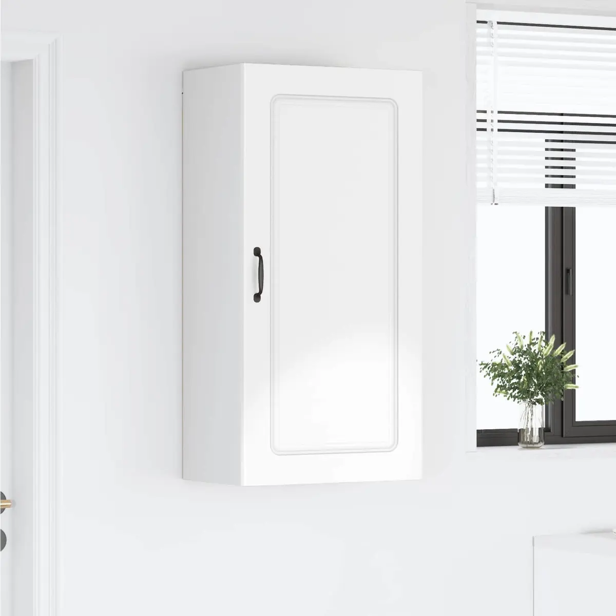Dishwasher Panel Kitchen Cabinet High Gloss White 50x31x100cm