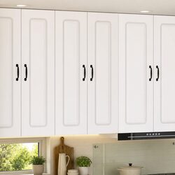 Dishwasher Panel Kitchen Cabinet White Storage Engineered Wood 60x31x100cm