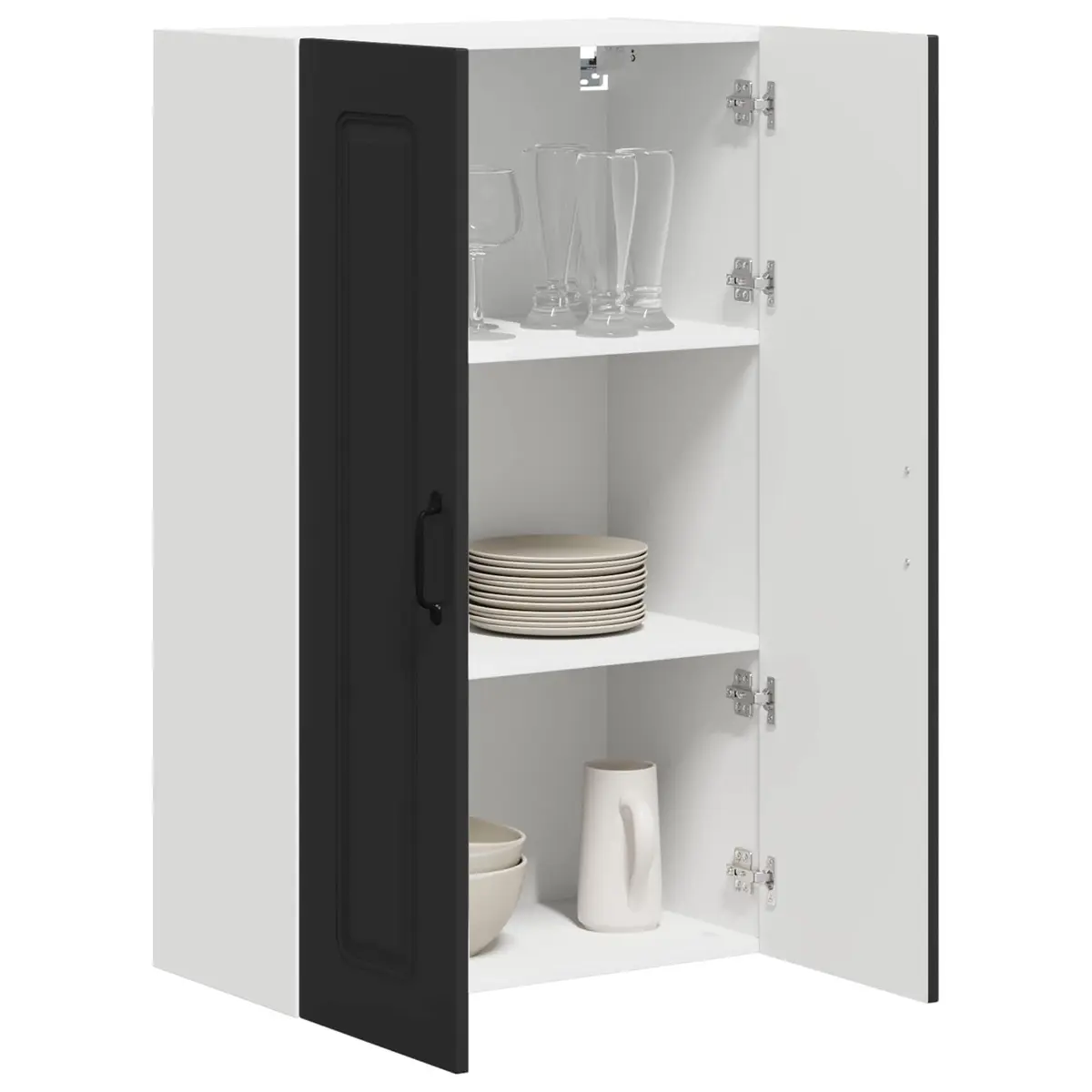 Dishwasher Panel Black 60 x 31 x 100 cm Kitchen Cabinet Door Front Panel