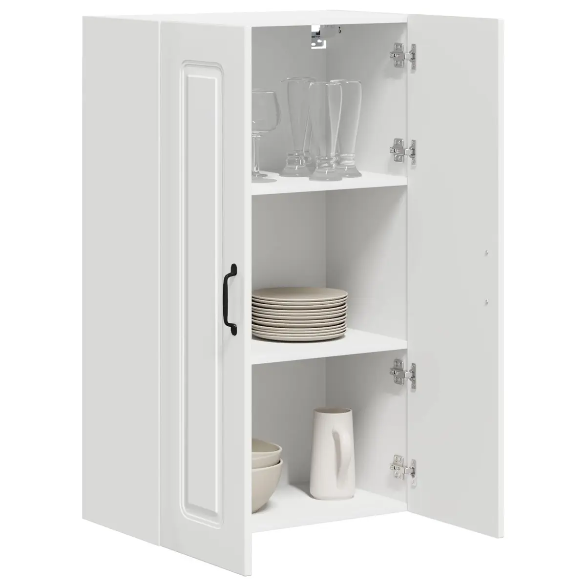 Dishwasher Panel Kitchen Cabinet High Gloss White Storage Engineered Wood