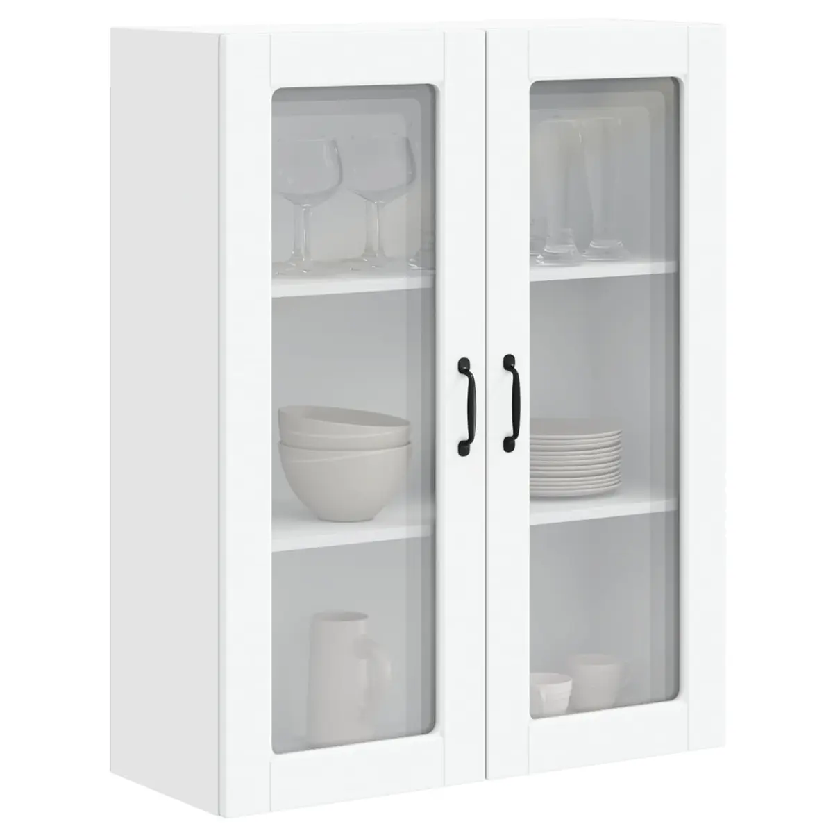 Dishwasher Panel Kitchen Cabinet White Engineered Wood Storage Unit 80x31x100cm