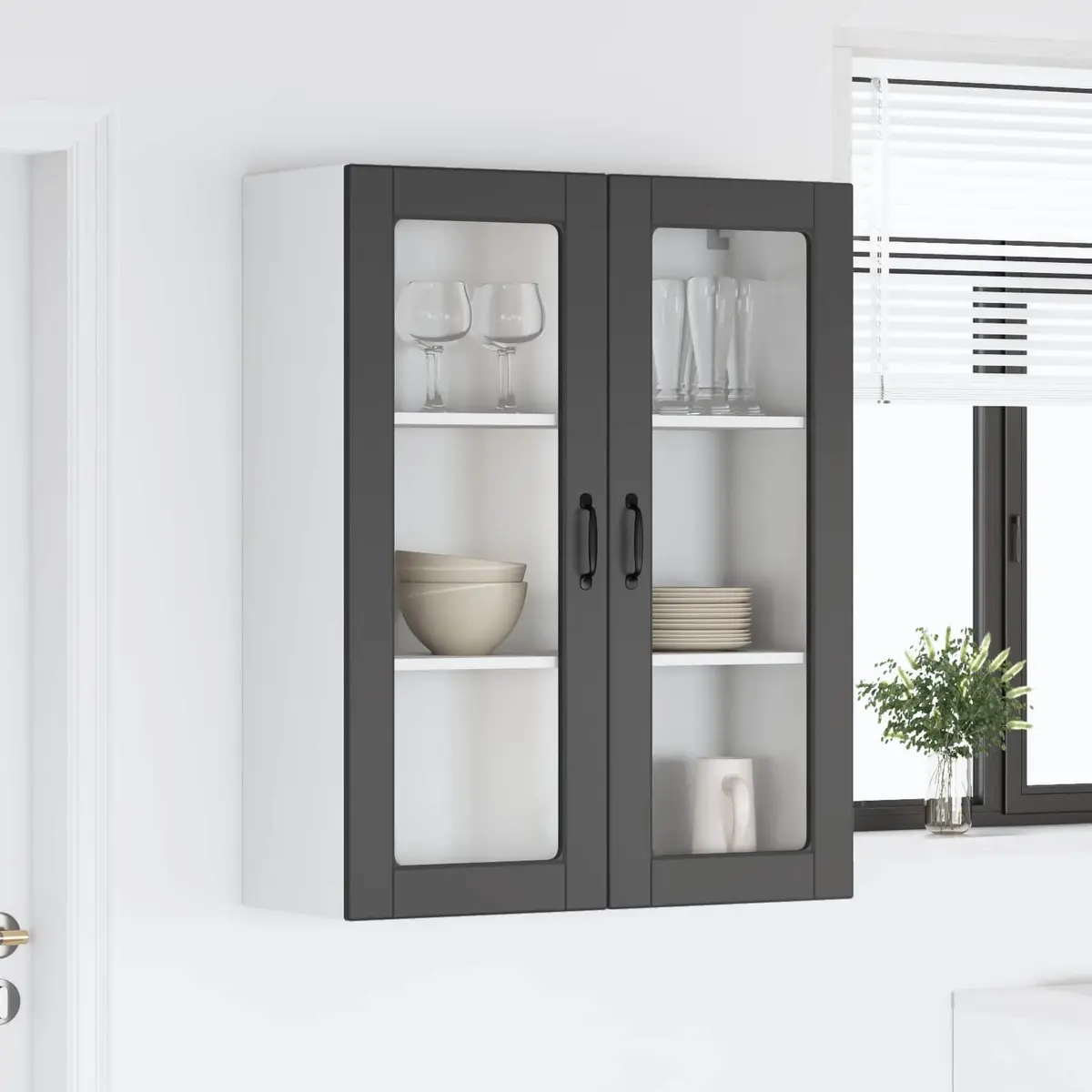 Kitchen Cabinet for Kitchen 80x31x100cm Black Engineered Wood Storage