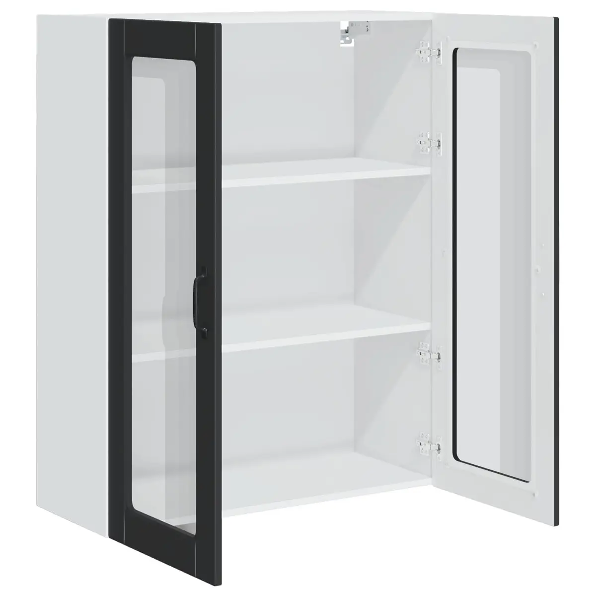 Kitchen Cabinet for Kitchen 80x31x100cm Black Engineered Wood Storage