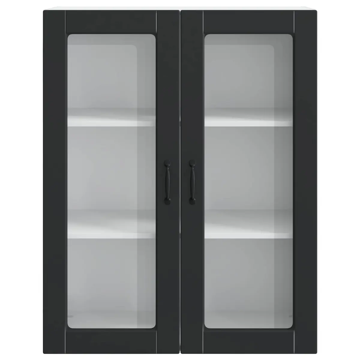 Kitchen Cabinet for Kitchen 80x31x100cm Black Engineered Wood Storage