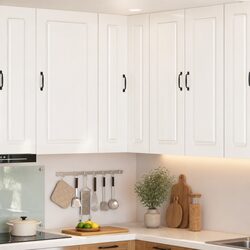 Kitchen Cabinet - Engineered Wood, High Gloss White