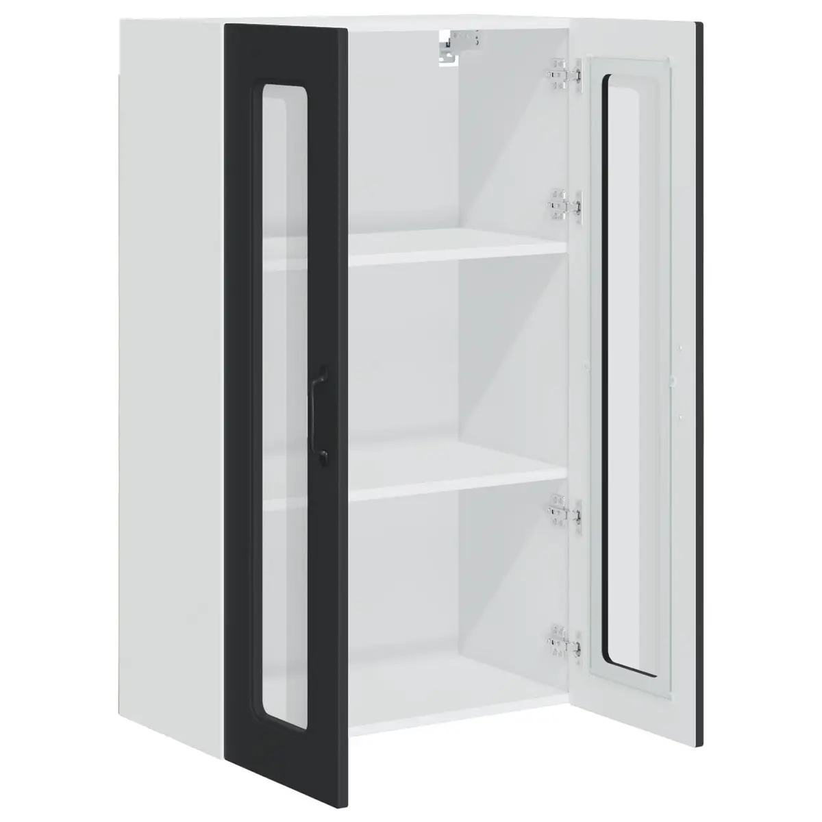 Dishwasher Panel Kitchen Cabinet Black Engineered Wood Storage Cupboard