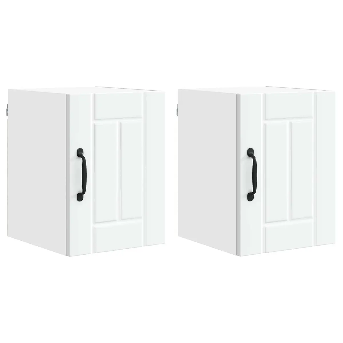 Wall Cabinet Kitchen Storage Unit White Engineered Wood 30x31x40cm