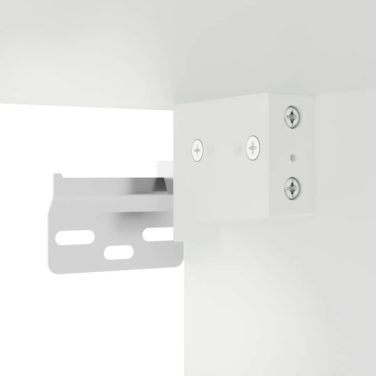 Wall Cabinet Kitchen Dishwasher Panel Black Storage Cupboard Engineered Wood