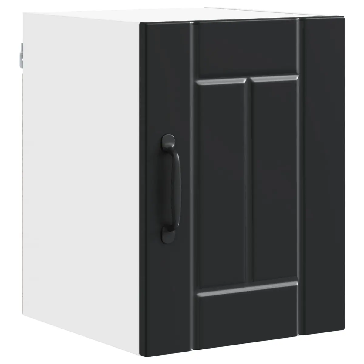 Wall Cabinet Storage Unit Kitchen 30 x 31 x 40 cm Black Engineered Wood