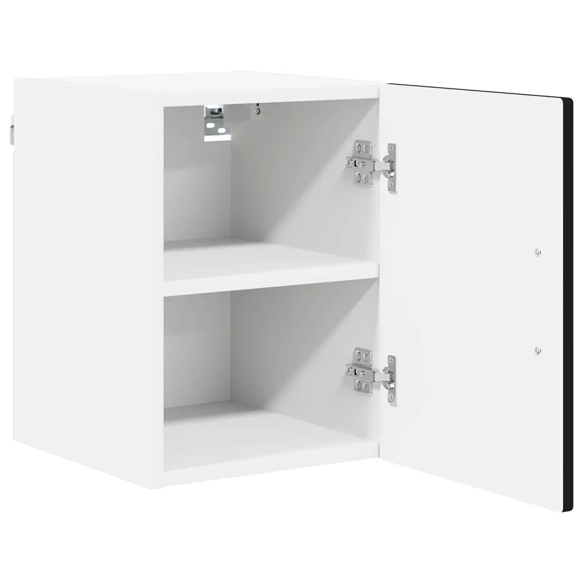 Wall Cabinet Storage Unit Kitchen 30 x 31 x 40 cm Black Engineered Wood