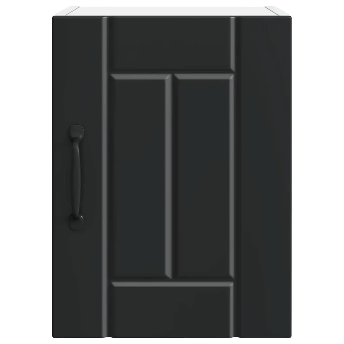 Wall Cabinet Storage Unit Kitchen 30 x 31 x 40 cm Black Engineered Wood