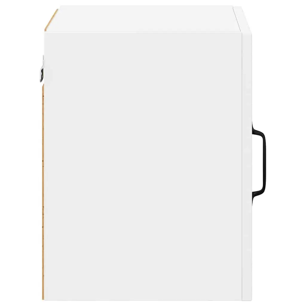 Wall Cabinet White Engineered Wood Kitchen Storage Cupboard 40 x 31 x 40 cm