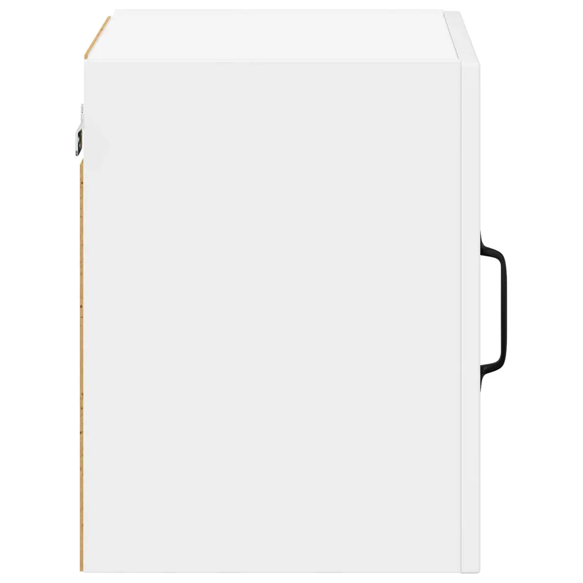 Wall Cabinet High Gloss White Kitchen Storage 2 Piece Set 40x31x40cm Modern