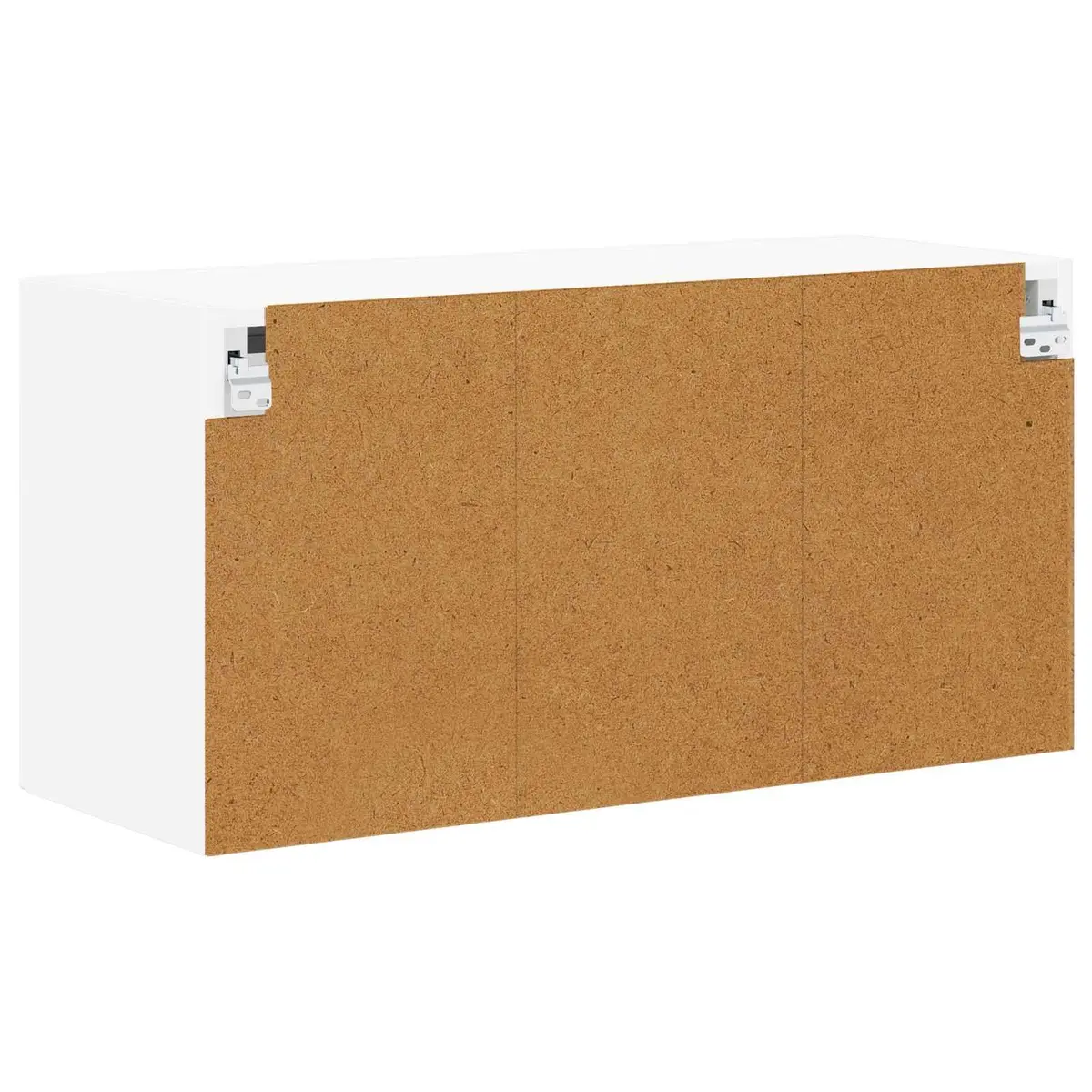 Wall Glass Cabinet Kitchen Storage Engineered Wood 80 x 31 x 40 cm