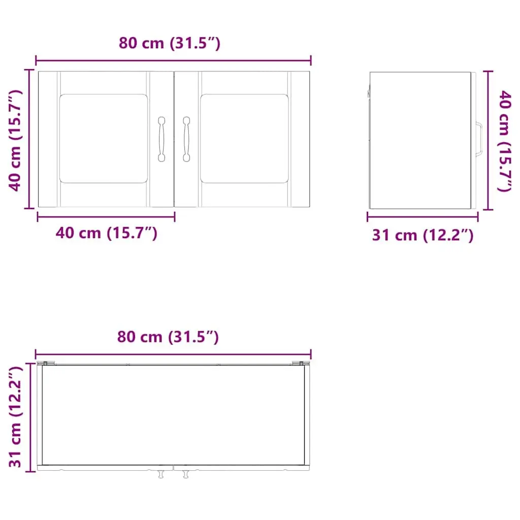 High Gloss White Glass Kitchen Cabinet