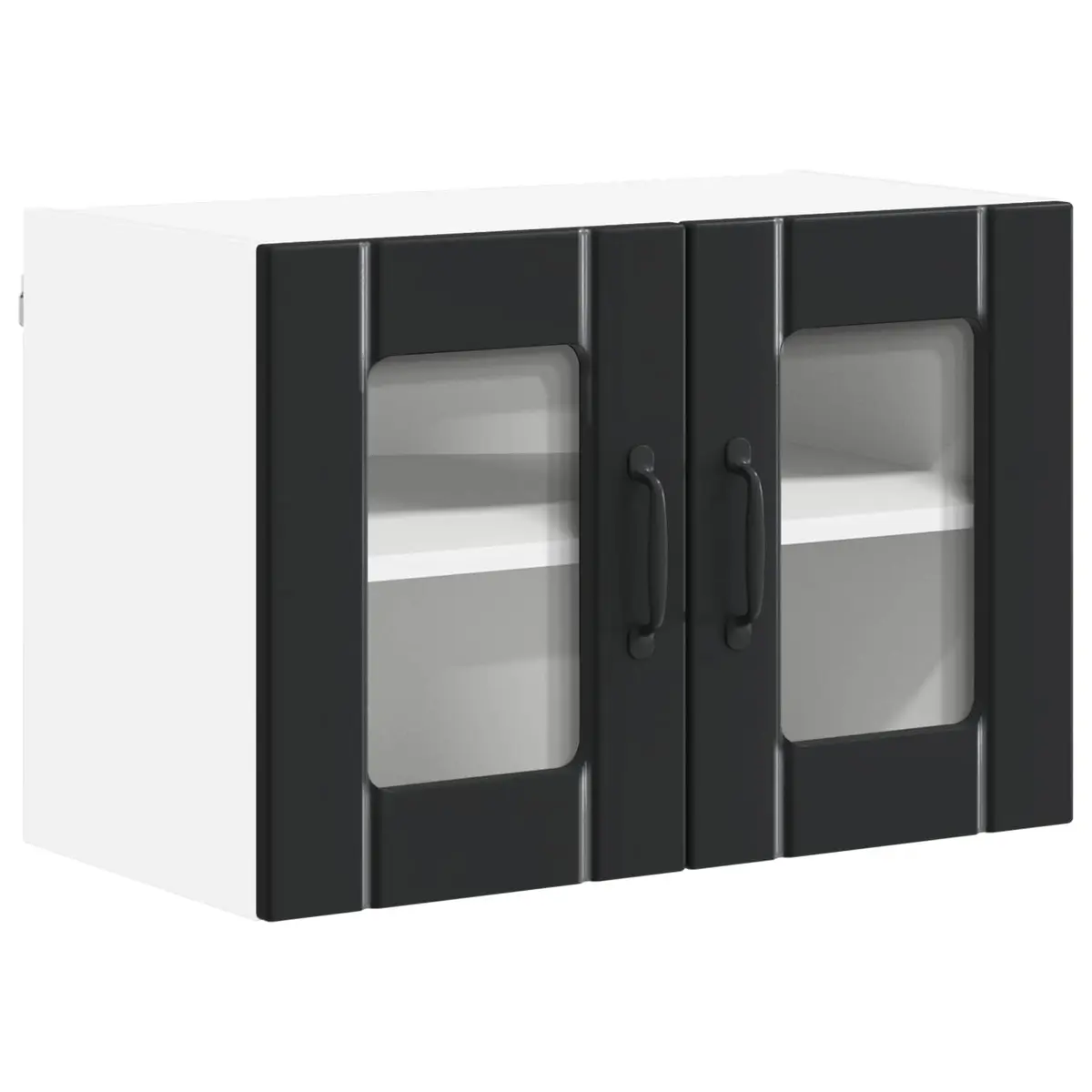 Wall Glass Cabinet Kitchen Storage Unit 60 x 31 x 40 cm