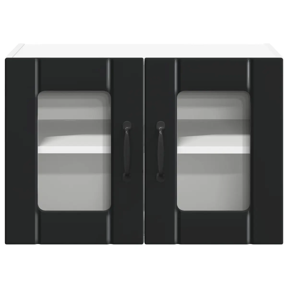 Wall Glass Cabinet Kitchen Storage Unit 60 x 31 x 40 cm