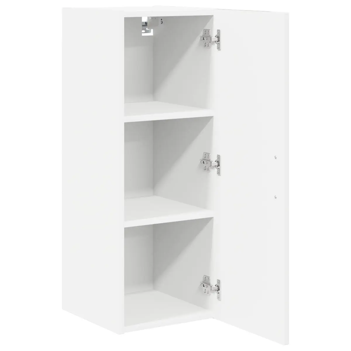 Wall Cabinet Kitchen Storage Unit White 30 x 31 x 80 cm Engineered Wood