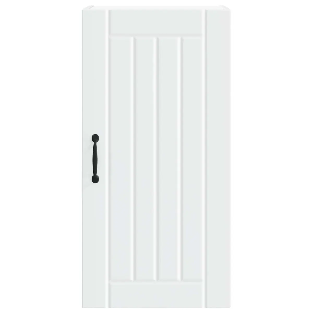 Wall Cabinet Kitchen Storage Engineered Wood White 40x31x80cm