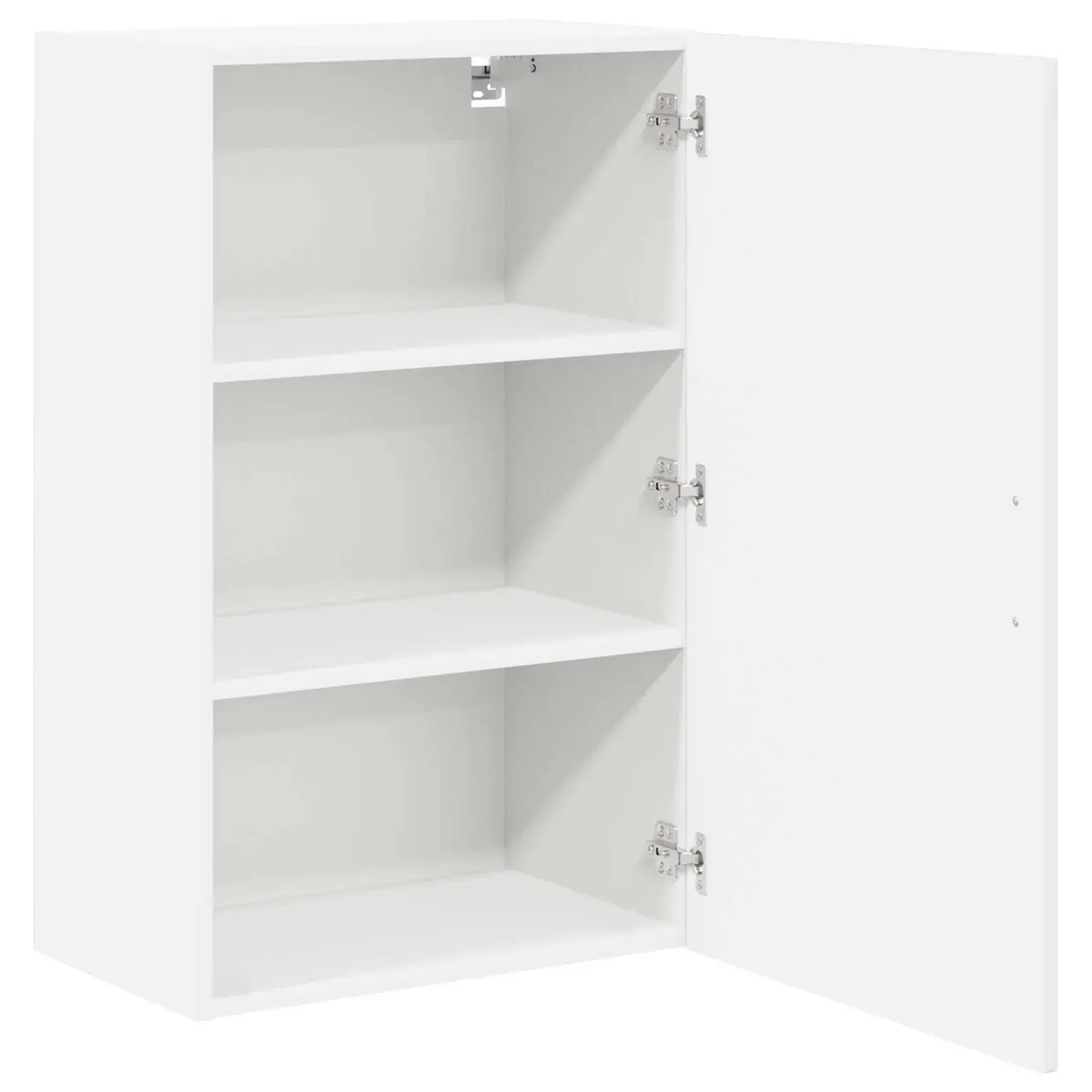 Wall Cabinet Kitchen Storage Dishwasher Panel High Gloss White 50 x 31 x 80 cm