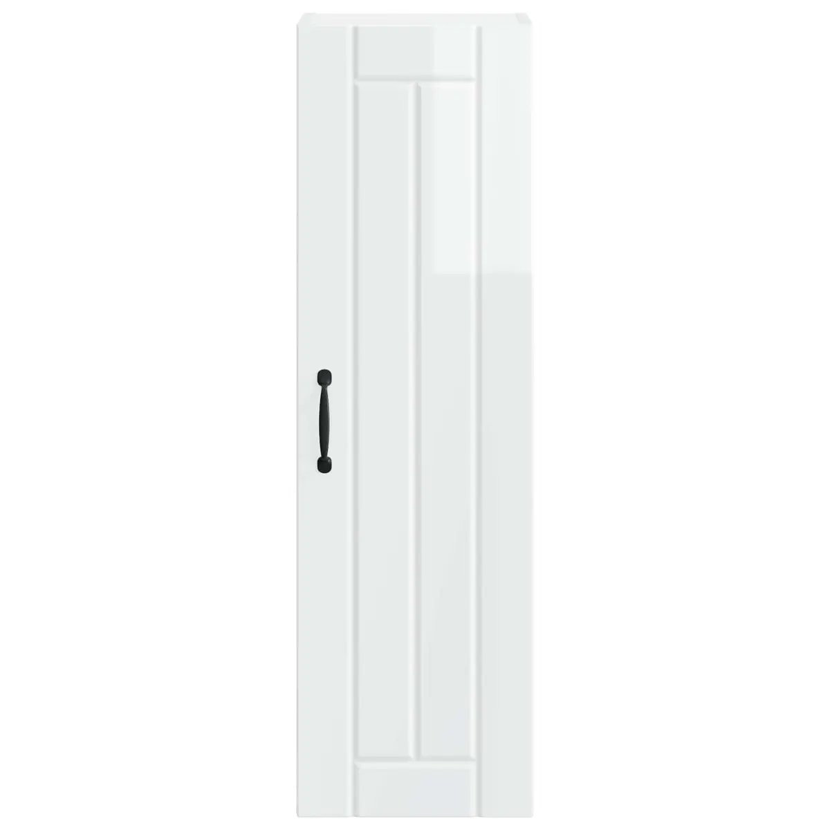 Wall Cabinet Kitchen Storage High Gloss White 30 x 31 x 100 cm