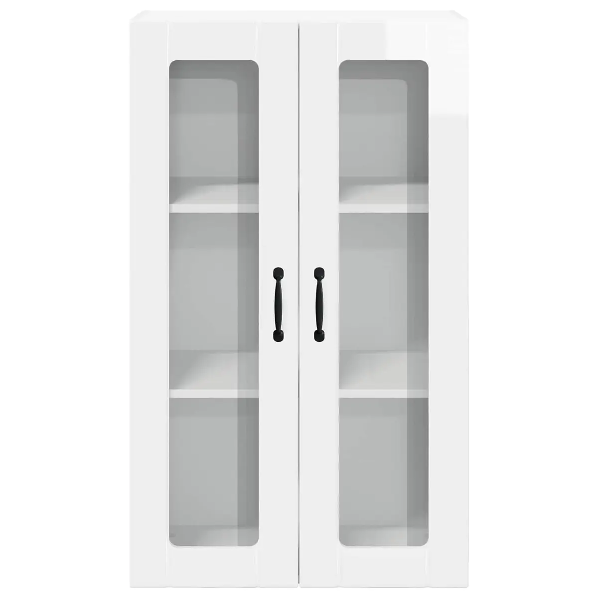 Wall Glass Cabinet Kitchen Storage 60x31x100cm