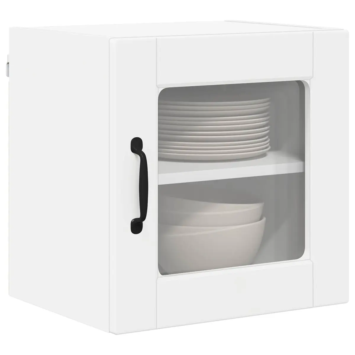 Wall Glass Cabinet Kitchen Storage 40x31x40cm