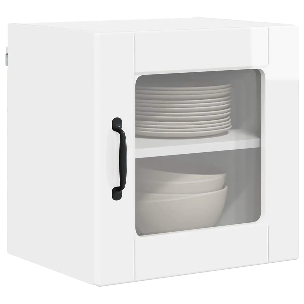 Wall Glass Cabinet Kitchen Storage 40x31x40cm