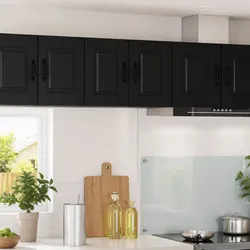 Specifications for PORTO Black Kitchen Wall Cabinet 30x31x40 cm