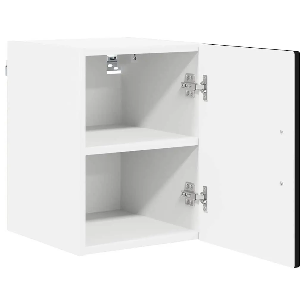Wall Cabinet Kitchen Storage Black 30 x 31 x 40 cm Engineered Wood