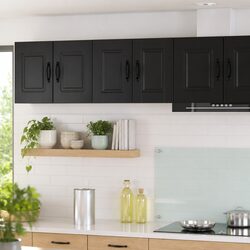 Engineered Wood Wall Cabinet Kitchen Storage - 2 Units, 30x31x40cm