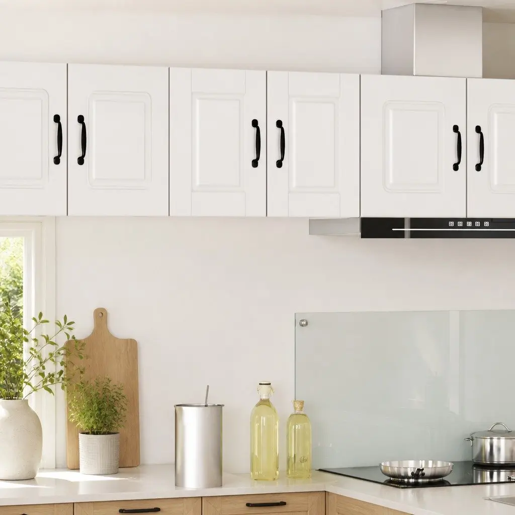 Wall Cabinet Kitchen Storage High Gloss White 30 x 31 x 40 cm
